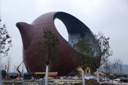 Cultural exhibition center in Wuxi teapot