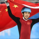 Han Tianyu wins silver at 1500m