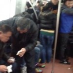 Beijing subway puker