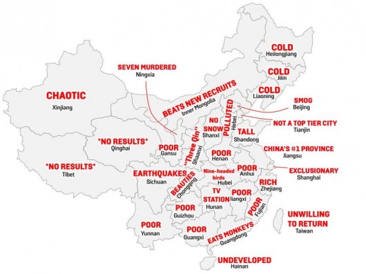 China by stereotype