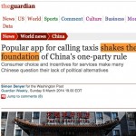 The Guardian headline featured image