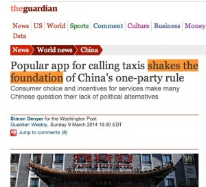 The Guardian headline featured image