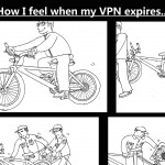Laowai Comics: When A VPN Subscription Expires In China