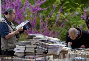 Old people - book fair