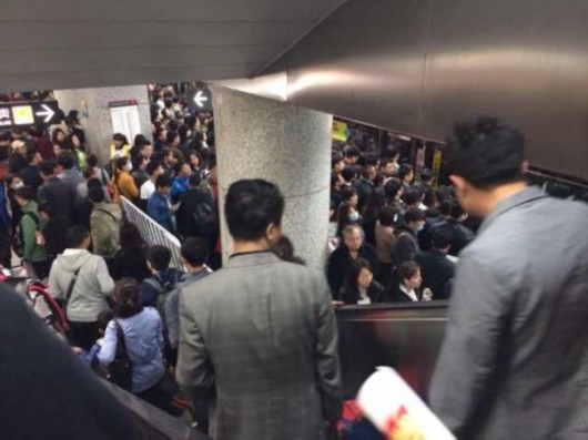 Shenyang subway fight 1