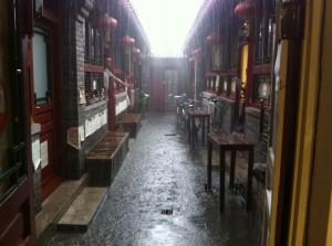 Beijing rain and hail 2014