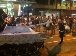 Hong Kong rally July 1, 2014