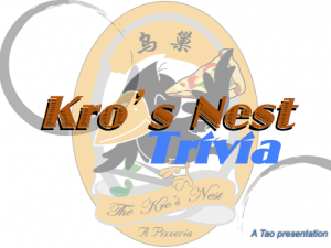 The Kro's Nest quiz