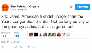 The Relevant Organs - Trump tweet