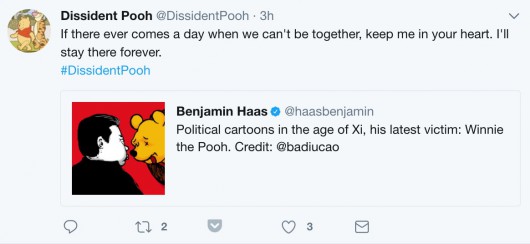 Dissident Pooh tweet 2